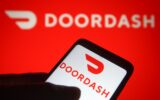 DoorDash app on phone