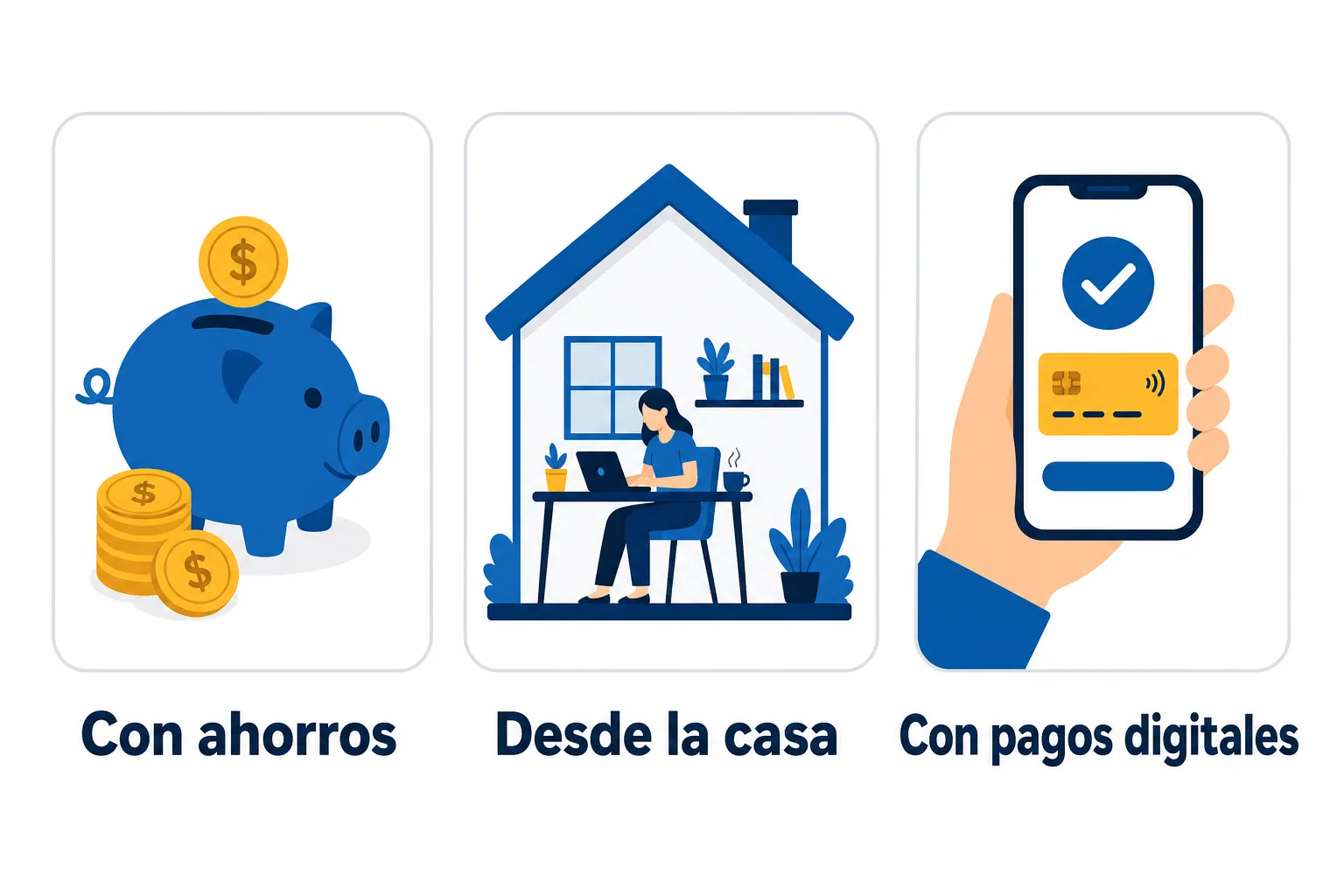 Cómo arrancan los negocios pequeños en Colombia: con ahorros, desde la casa y con pagos digitales